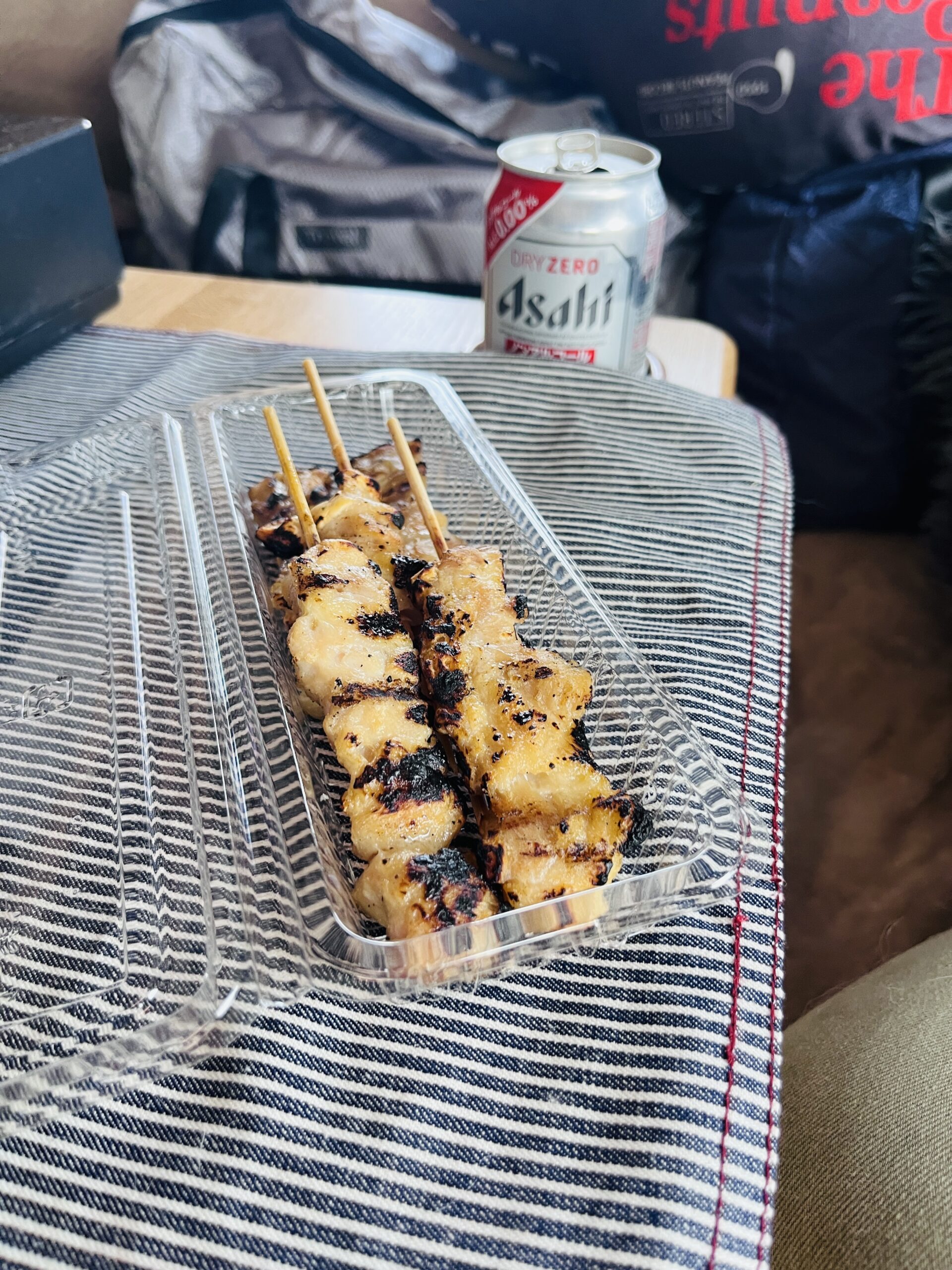 道の駅 氷見で買った焼き鳥